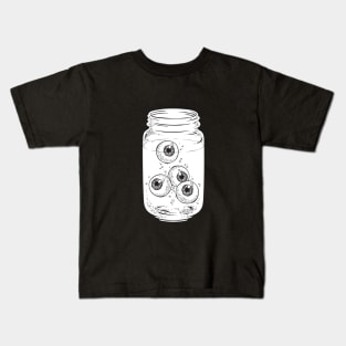 Human Eyes Jar Kids T-Shirt